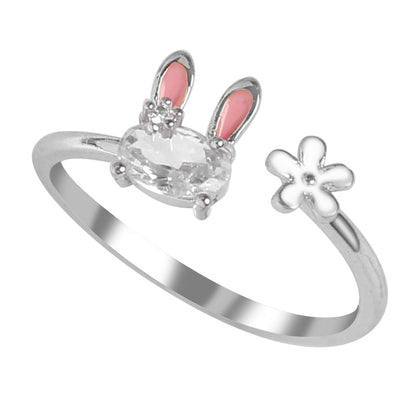 Shiny Adorable Rabbit Ring