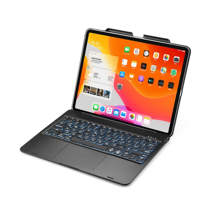 Thin LED Backlit iPad Stand Cover