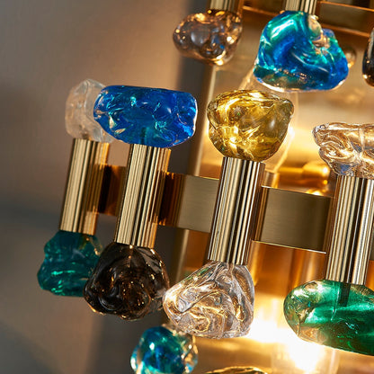 Beautiful Sparkling Crystal Wall Lamp