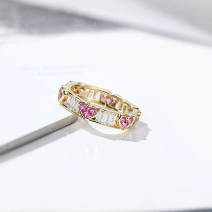 Lovely Heart Cut Diamond Engagement Ring - Luxicro