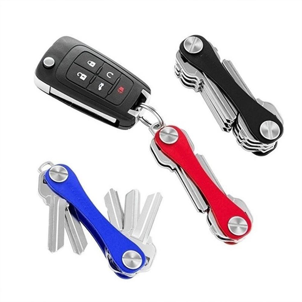 Compact Travel Key Wallet Organizer