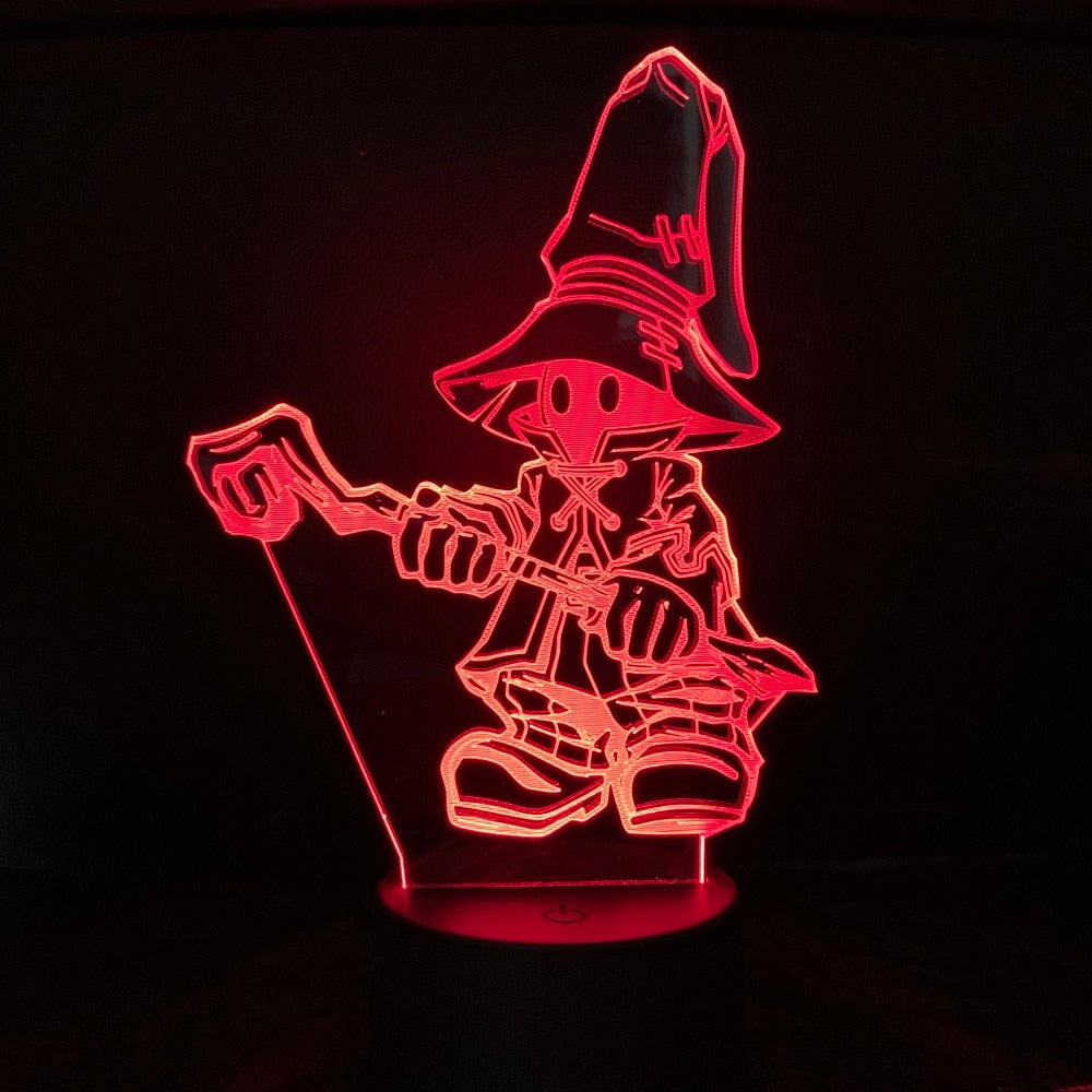 Bright 3D LED Table Lamp for Office Use