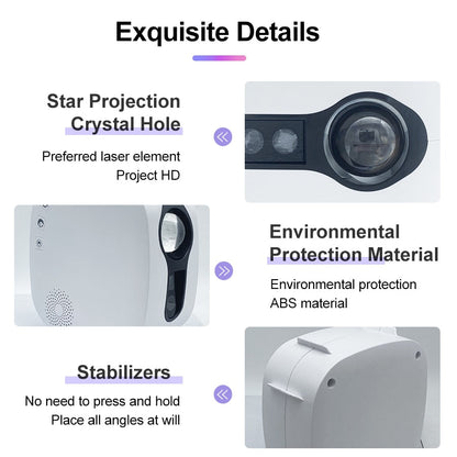 Cosmic Night Sky LED Projector Lamp