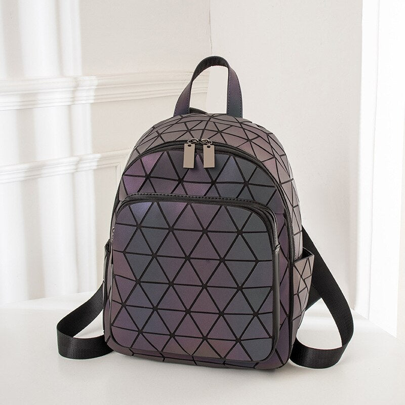 Vibrant Shine Holographic Kids Backpack