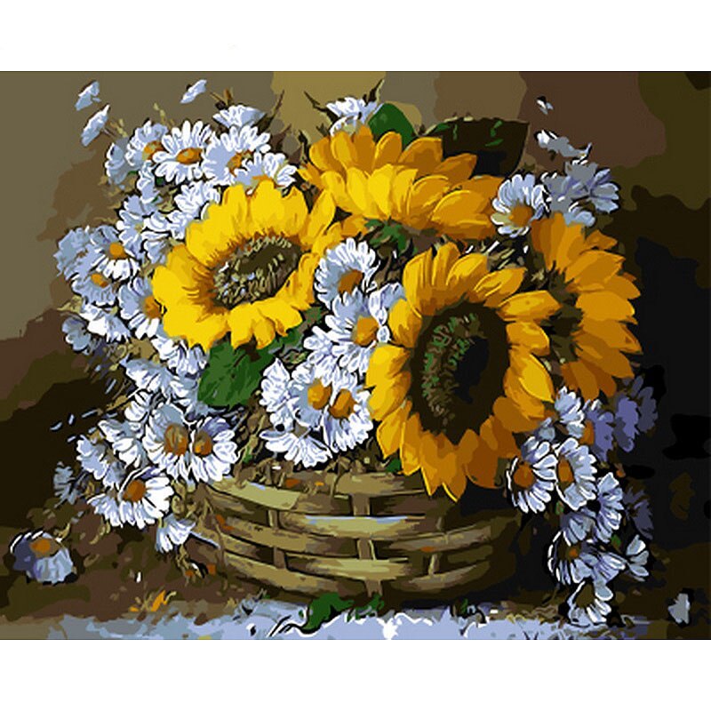 Vibrant Floral DIY Paint Set