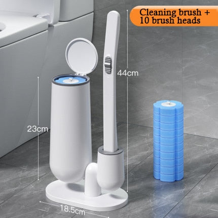 Easy Clean Disposable Toilet Brush Set - Luxicro
