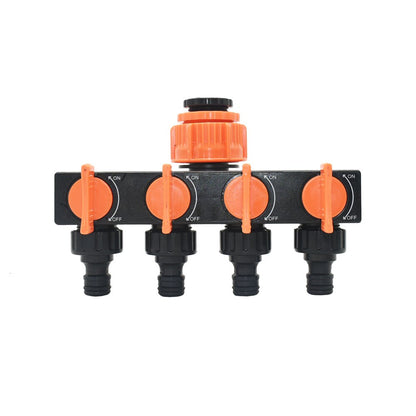 Adjustable Outdoor Garden Water Splitter Faucet