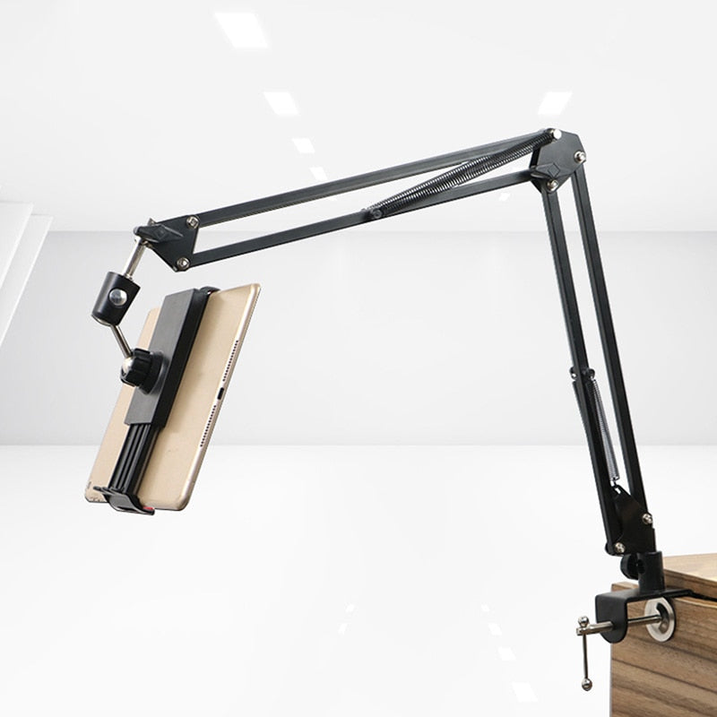 Adjustable Desk Phone Tablet Stand Clamp Holder - Luxicro