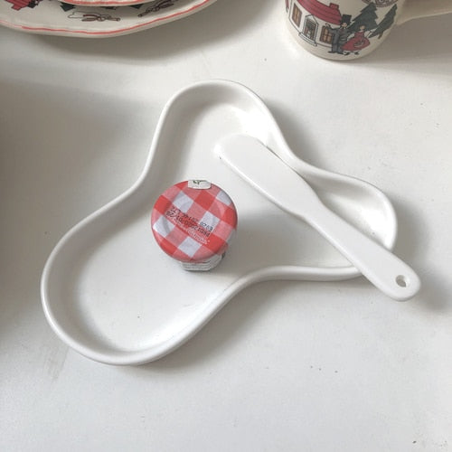 Ceramic Cloud Design Dinner Plates