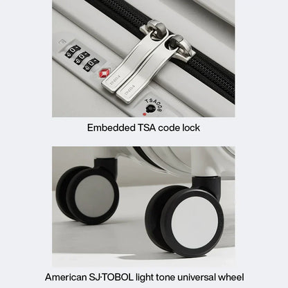 Strong Lightweight Suitcase with Easy Grip Handle