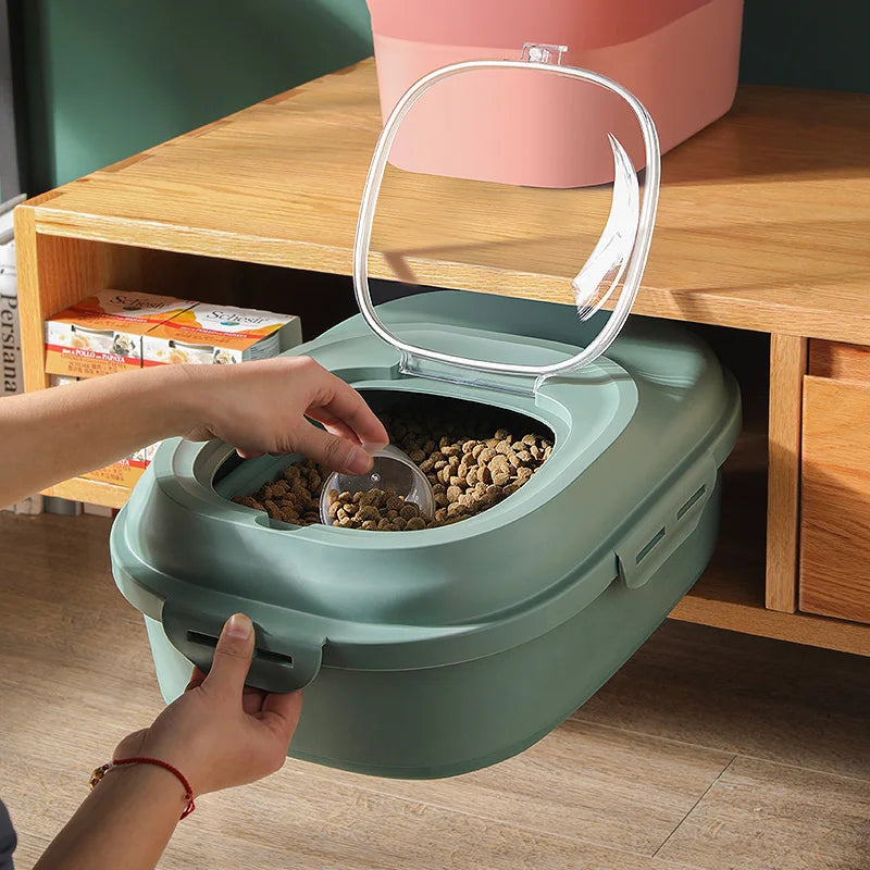 Large Pet Food Storage Container Airtight Bin - Luxicro