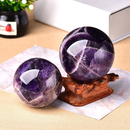 Colorful Round Glass Ball Decoration
