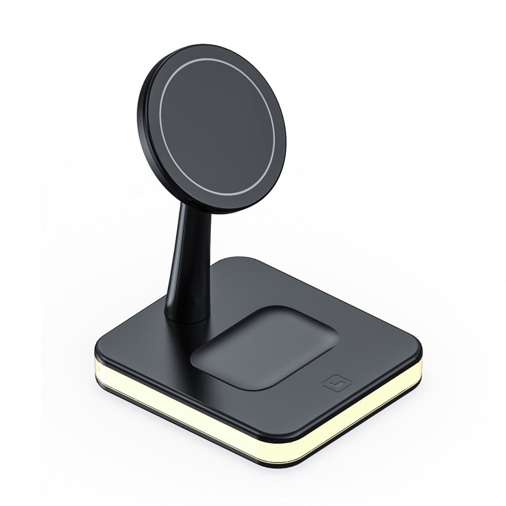 Compact Wireless Charging Table Lamp