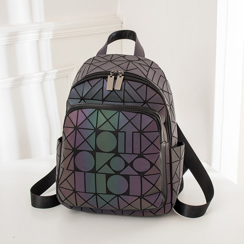 Vibrant Shine Holographic Kids Backpack - Luxicro