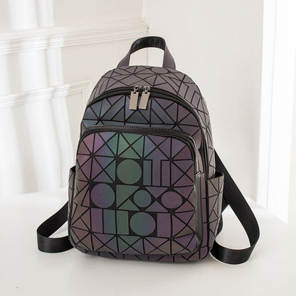 Vibrant Shine Holographic Kids Backpack - Luxicro