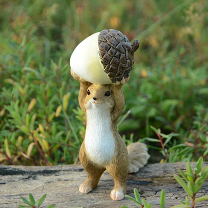 Cute Squirrel Decoration with Love