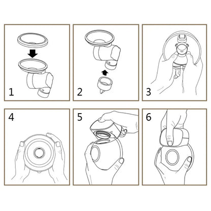 Portable Rechargeable Breast Pump | Compact and Discreet