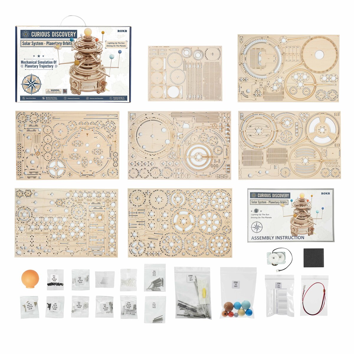 Fun Space Wooden Puzzle Toy