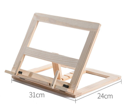 Natural Wood Tablet Stand
