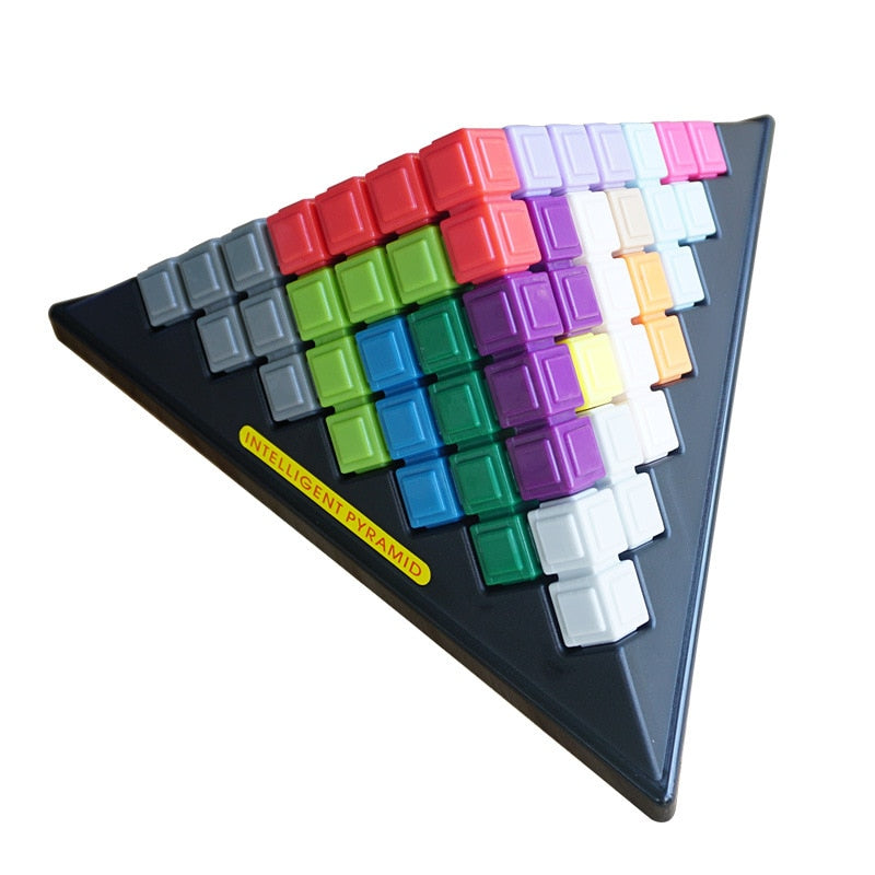 Smart 3D Pyramid Building Blocks Toy