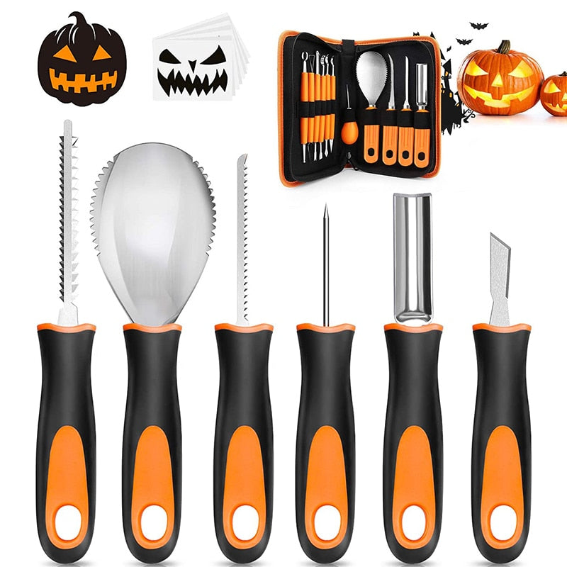Simple Halloween Pumpkin Carving Kit