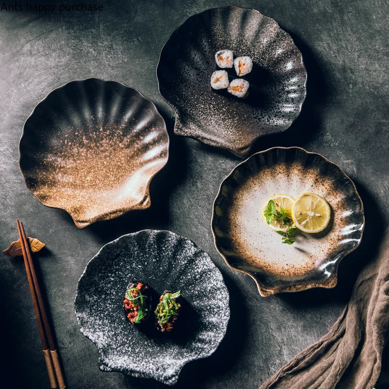 Ocean Inspired Coastal Dinner Plate - Luxicro