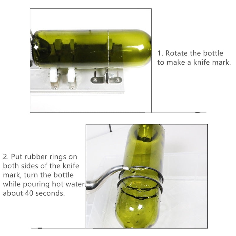 Easy Glass Bottle Cutting Starter Kit