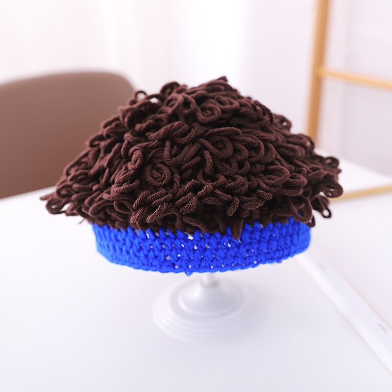 Vibrant Youthful Crazy Hair Beanie