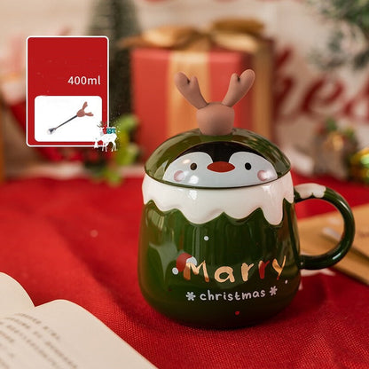 Colorful 3D Christmas Tree Coffee Mug