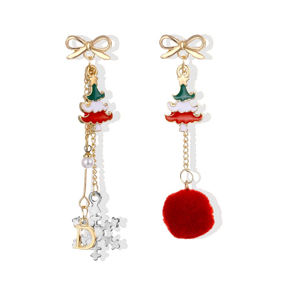 Fun Christmas Tree Earrings