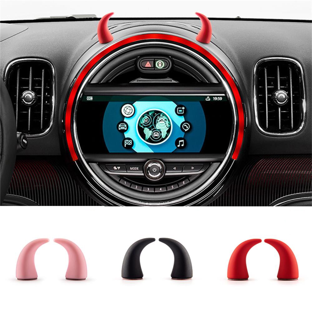 Cool Devil Horn Car Decoration