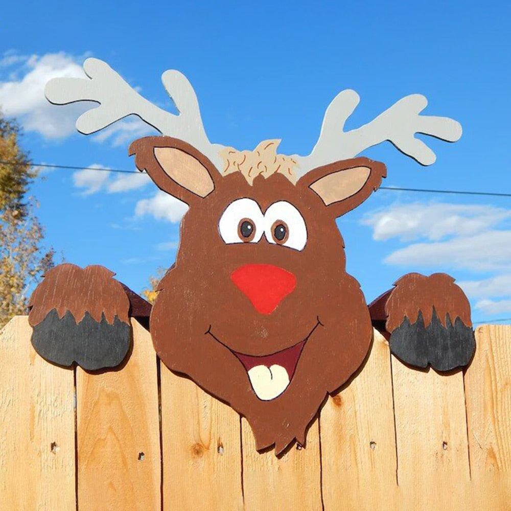 Fun Large Santa Christmas Yard Decor