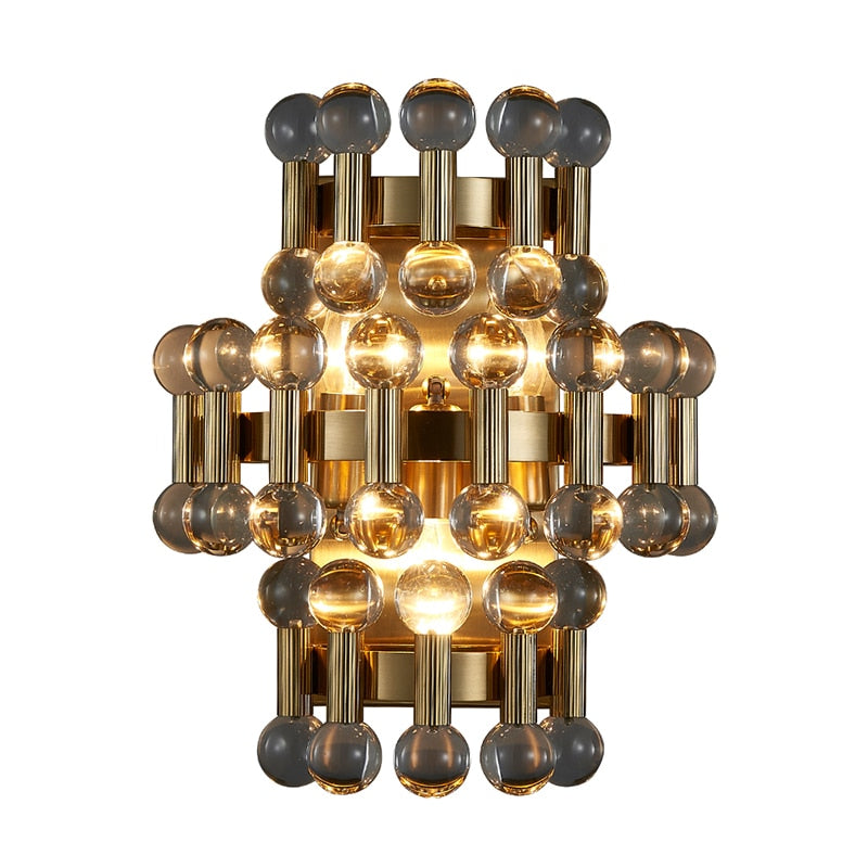 Beautiful Sparkling Crystal Wall Lamp