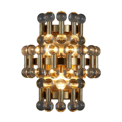Beautiful Sparkling Crystal Wall Lamp