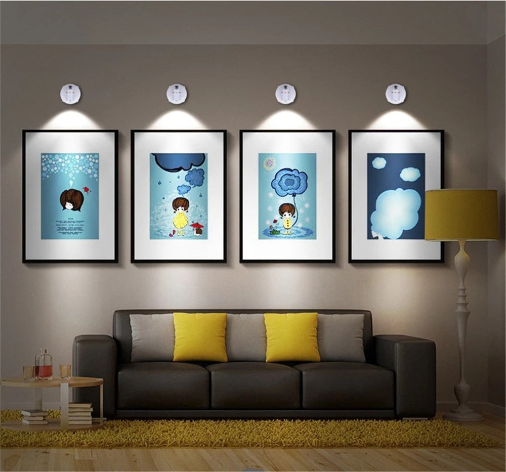 Bright Wireless Rechargeable LED Spotlight
