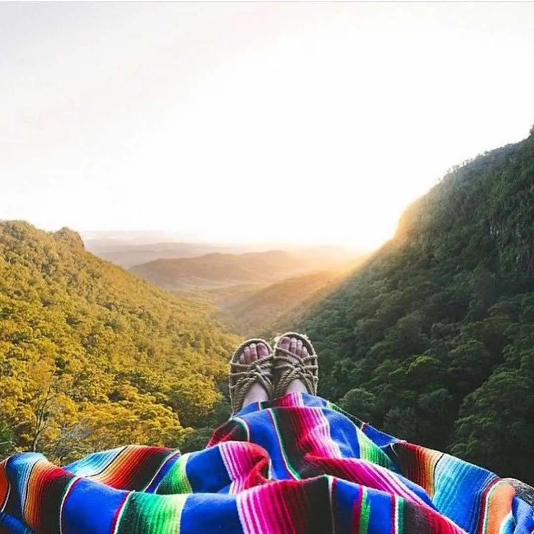 Vibrant Aztec Pattern Blanket