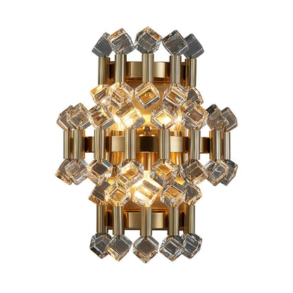 Beautiful Sparkling Crystal Wall Lamp