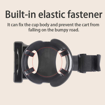 Convenient Stroller Cup Holder and Phone Mount
