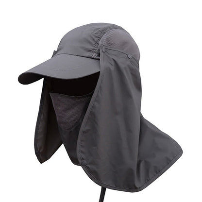 Sun Protection Wide Brim UV Shield Hat