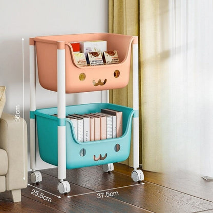 Compact Collapsible Strong Metal Storage Rack