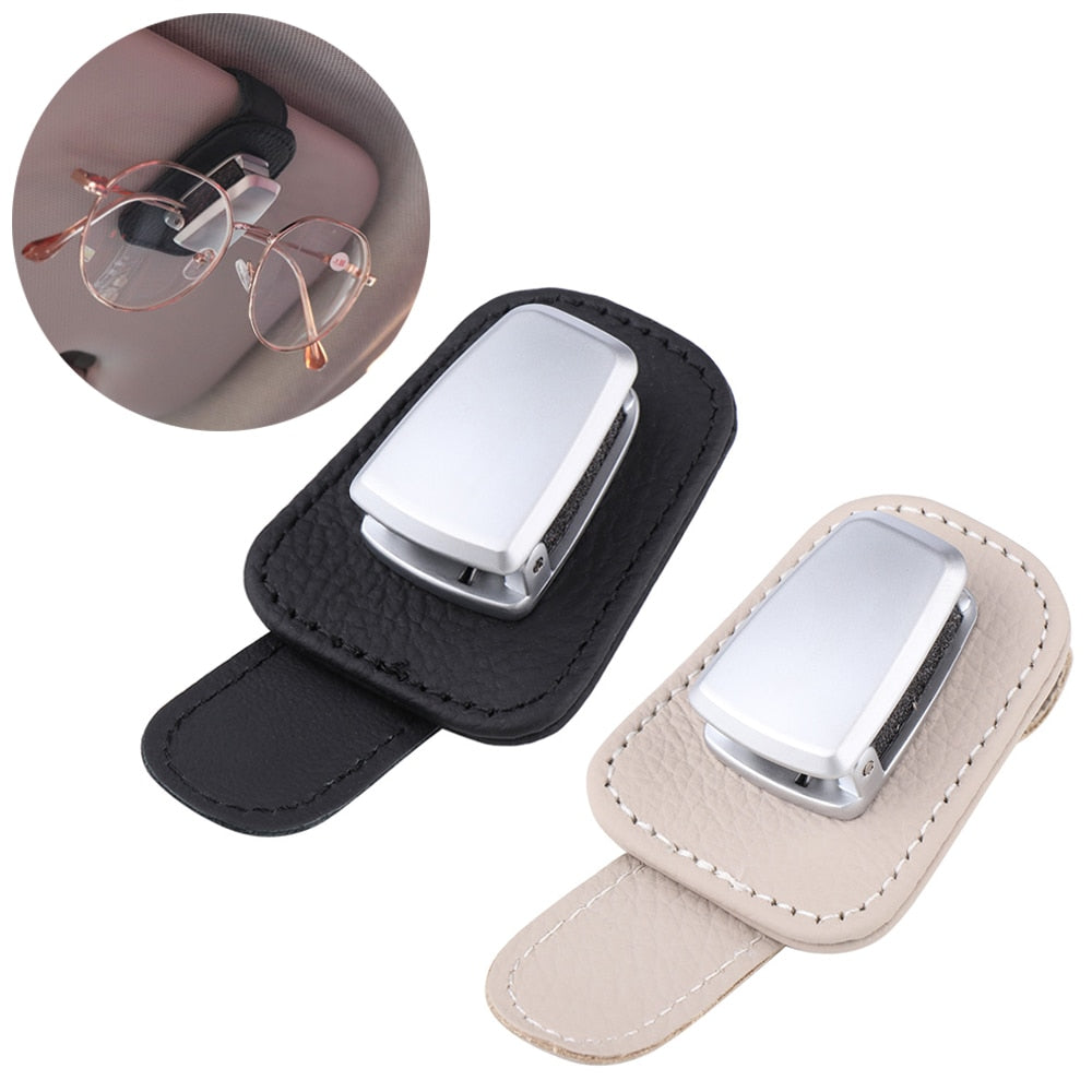 Universal Car Sunglasses Clip Holder