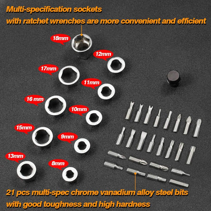 Premium 7-Piece Multitool Wrench Set