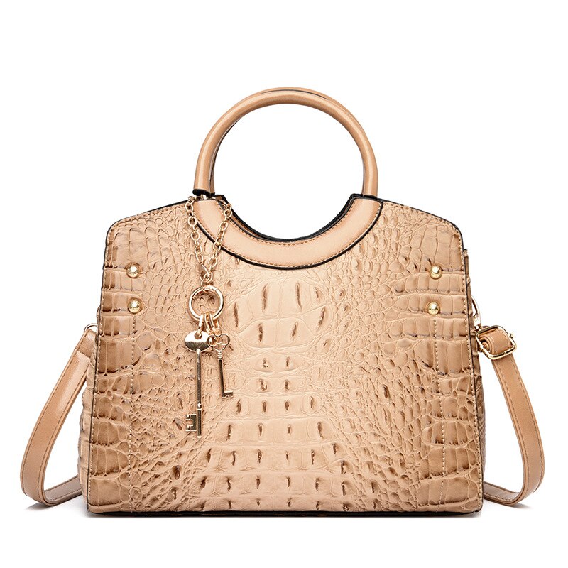 Classic Real Leather Shoulder Bag