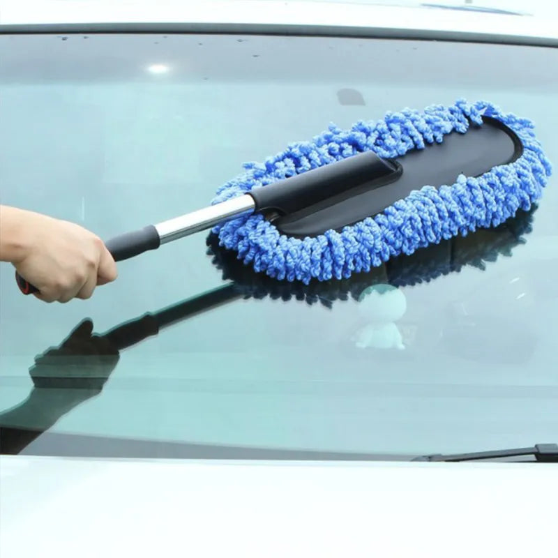 Premium Car Detailing Retractable Wax Brush Kit