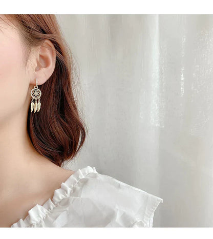 Classic 14k Gold Button Earrings
