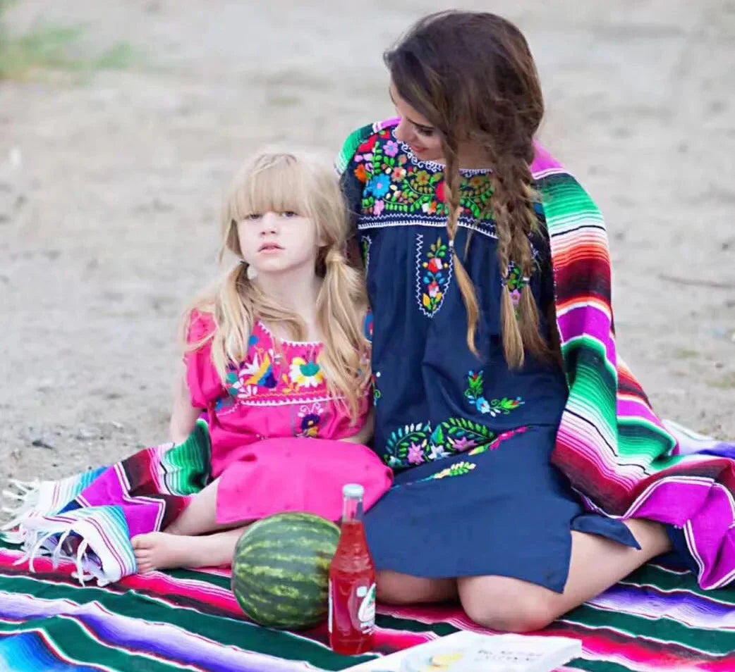 Vibrant Aztec Pattern Blanket - Luxicro
