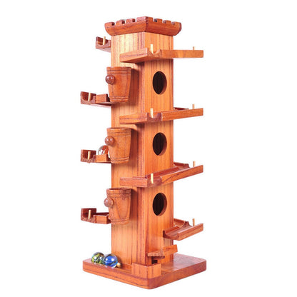 Challenging 3D Wood Brain Teaser Toy