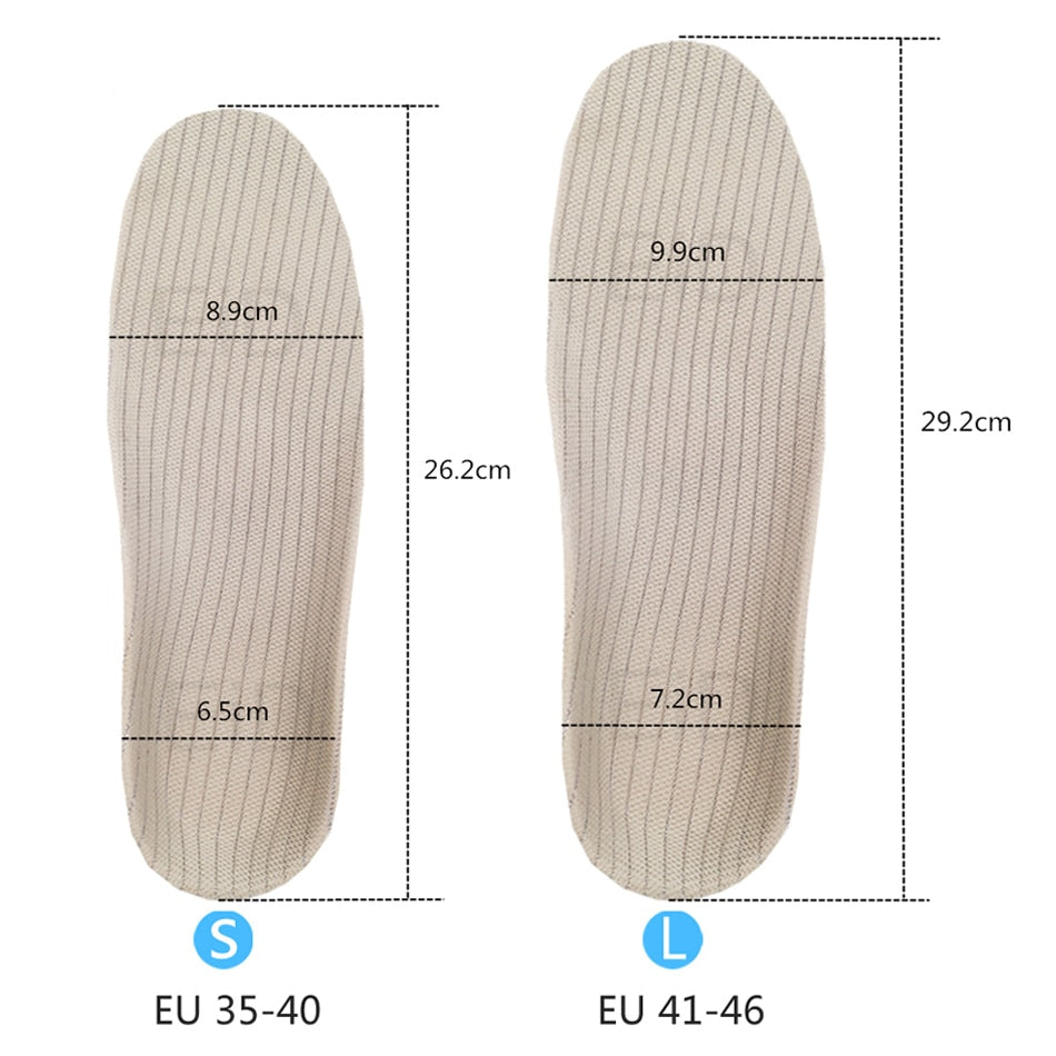 Comfort Arch Support Shoe Insoles For Men Women