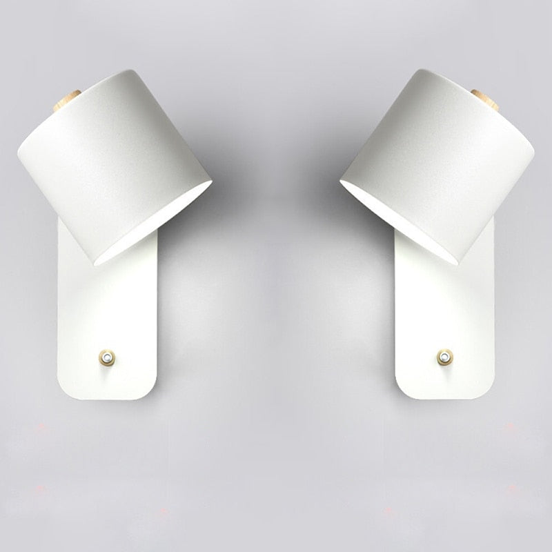 Contemporary LED Wall Light with Switch