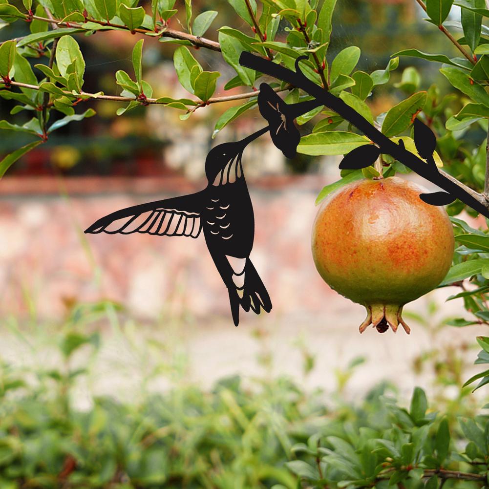 Metal Bird Yard Art Decoration